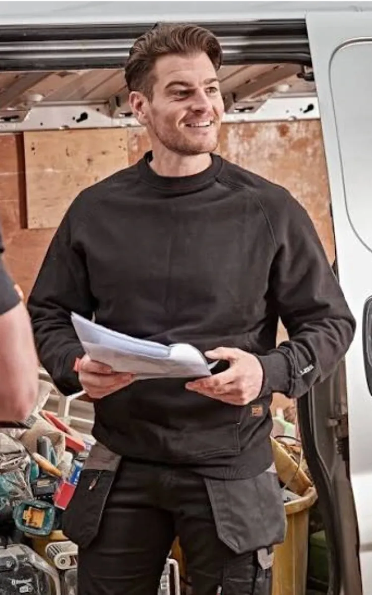 Branded crew neck sweatshirts for teams — workwear printing Romford